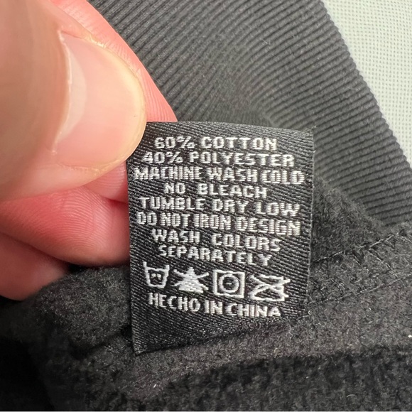 Dixxon Flannel Co. Men’s XXL Sweatshirt Full Zip Up Hoodie Black - Picture 7 of 12